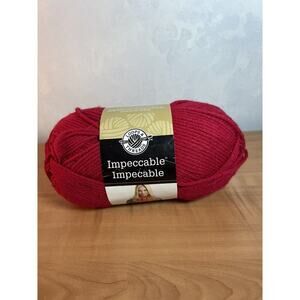 Loops & Threads Impeccable Yarn Cherry Red 268 Yds 4.5oz 5mm